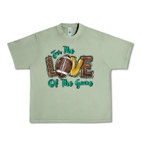 Oil Green for the love of the game Urban Heavy Tee - HowdyJamesFarm