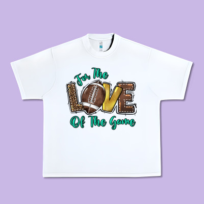 For The Love Of The Game Urban Heavy Tee Designed By Howdyjamesfarm