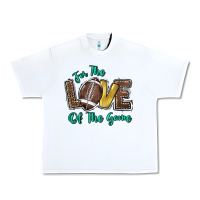 White for the love of the game Urban Heavy Tee - HowdyJamesFarm
