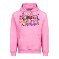 Fuchsia Pink spooky babe Urban Hoodie - AdoDesignShop