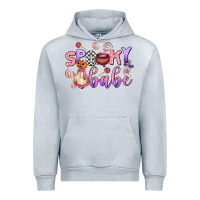 Heather Grey spooky babe Urban Hoodie - AdoDesignShop