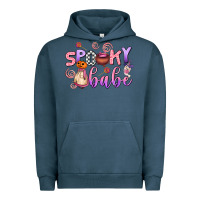 Pigment Midnight Navy spooky babe Urban Hoodie - AdoDesignShop