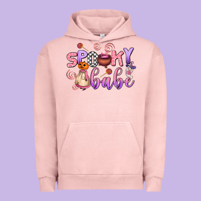 Spooky Babe Urban Hoodie Designed By Adodesignshop
