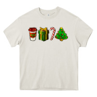 Cream christmas items Heavy Core Tee - LillyAllenDesigns