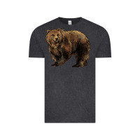 Vintage Black Grizzly Bear Vintage Tee - HowdyJamesFarm