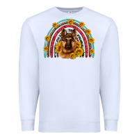White german shepherd rainbow Premium Sweatshirt - Artiststas