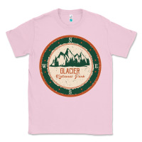 Bubblegum Pink Glacier National Park Classic Tee - minhPixels
