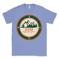 Colony Blue Glacier National Park Classic Tee - minhPixels