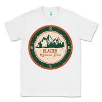 White Glacier National Park Classic Tee - minhPixels