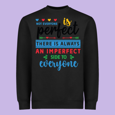 Not Everyone Is Perfect. There Is Always An Imperf Heavyweight Sweatshirt Designed By Cowhidedigitalart