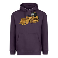 Plum bulldozer Heavyweight Hoodie - Artiststas