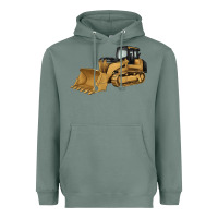 Sage bulldozer Heavyweight Hoodie - Artiststas