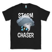 Black Kids Storm Chaser Boys Storm Hunter Tornado Gift Classic Tee - minhPixels