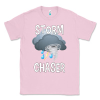 Bubblegum Pink Kids Storm Chaser Boys Storm Hunter Tornado Gift Classic Tee - minhPixels