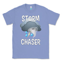Colony Blue Kids Storm Chaser Boys Storm Hunter Tornado Gift Classic Tee - minhPixels