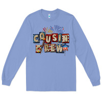 Colony Blue Cousin crew 4th of july Long Sleeve Tee - CowGirlArtShop