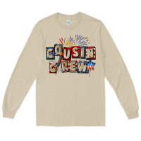Mushroom Cousin crew 4th of july Long Sleeve Tee - CowGirlArtShop