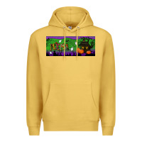 Antique Gold halloween mama 15 oz mug Premium Hoodie - BundleAndBundleShop