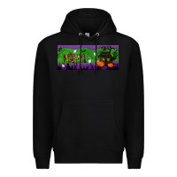 Black halloween mama 15 oz mug Premium Hoodie - BundleAndBundleShop