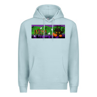 Blue Mist halloween mama 15 oz mug Premium Hoodie - BundleAndBundleShop