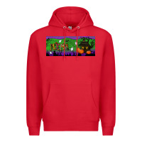 Red halloween mama 15 oz mug Premium Hoodie - BundleAndBundleShop