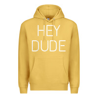 Antique Gold Hey Dude Tee Womens Mens Gift Premium Hoodie - minhPixels