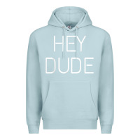 Blue Mist Hey Dude Tee Womens Mens Gift Premium Hoodie - minhPixels