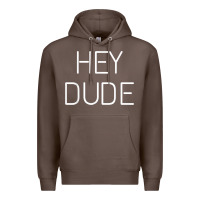 Coffee Hey Dude Tee Womens Mens Gift Premium Hoodie - minhPixels