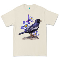 Bone Colorado Lark Mountain Bunting Bird Premium Tee - Bettercallsaul