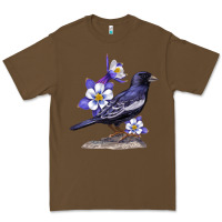 Cacao Colorado Lark Mountain Bunting Bird Premium Tee - Bettercallsaul