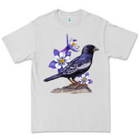 Dove Grey Colorado Lark Mountain Bunting Bird Premium Tee - Bettercallsaul