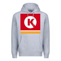 Heather Grey Circle K Retail Premium Hoodie - minhPixels