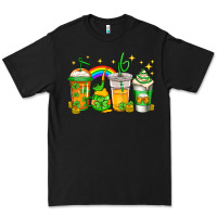 Black st patricks day coffee Premium Tee - Jasminsmagicworld