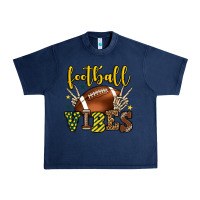 Navy Football vibes yellow and green team color Urban Heavy Tee - HowdyJamesFarm