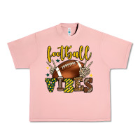 Salmon Football vibes yellow and green team color Urban Heavy Tee - HowdyJamesFarm