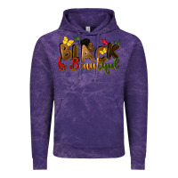 Cloud Purple black is beautiful Vintage Hoodie - CowGirlArtShop