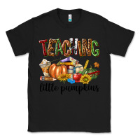 Black Teaching Little Pumpkins Classic Tee - texasbilliewilder
