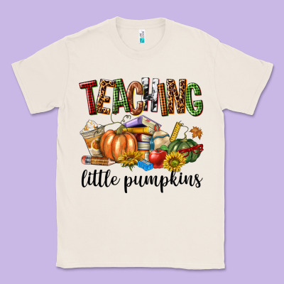 Teaching Little Pumpkins Classic Tee Designed By Texasbilliewilder