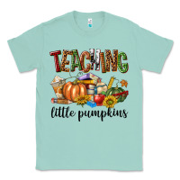 Seafoam Teaching Little Pumpkins Classic Tee - texasbilliewilder
