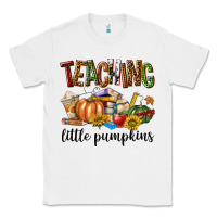 White Teaching Little Pumpkins Classic Tee - texasbilliewilder
