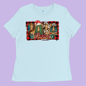 Papa Claus Ladies Tee Designed By Bettercallsaul