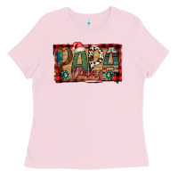 Bubblegum Pink Papa Claus Ladies Tee - Bettercallsaul
