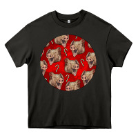 Asphalt christmas pig Heavy Core Tee - LillyAllenDesigns