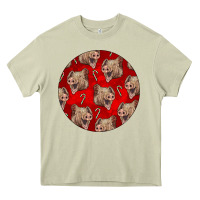 Mossy christmas pig Heavy Core Tee - LillyAllenDesigns