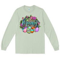 Matcha Easter Mama Happy Easter Day Long Sleeve Tee - CowGirlArtShop