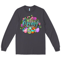 Smoke Easter Mama Happy Easter Day Long Sleeve Tee - CowGirlArtShop