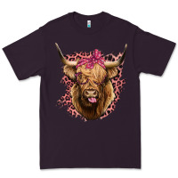Plum Highland cow Premium Tee - Bettercallsaul