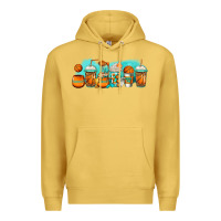 Antique Gold basketball coffee cups Premium Hoodie - Jasminsmagicworld