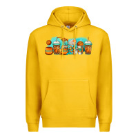 Lemon basketball coffee cups Premium Hoodie - Jasminsmagicworld