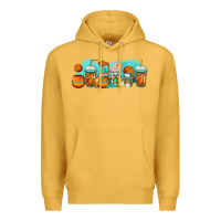 Mustard basketball coffee cups Premium Hoodie - Jasminsmagicworld